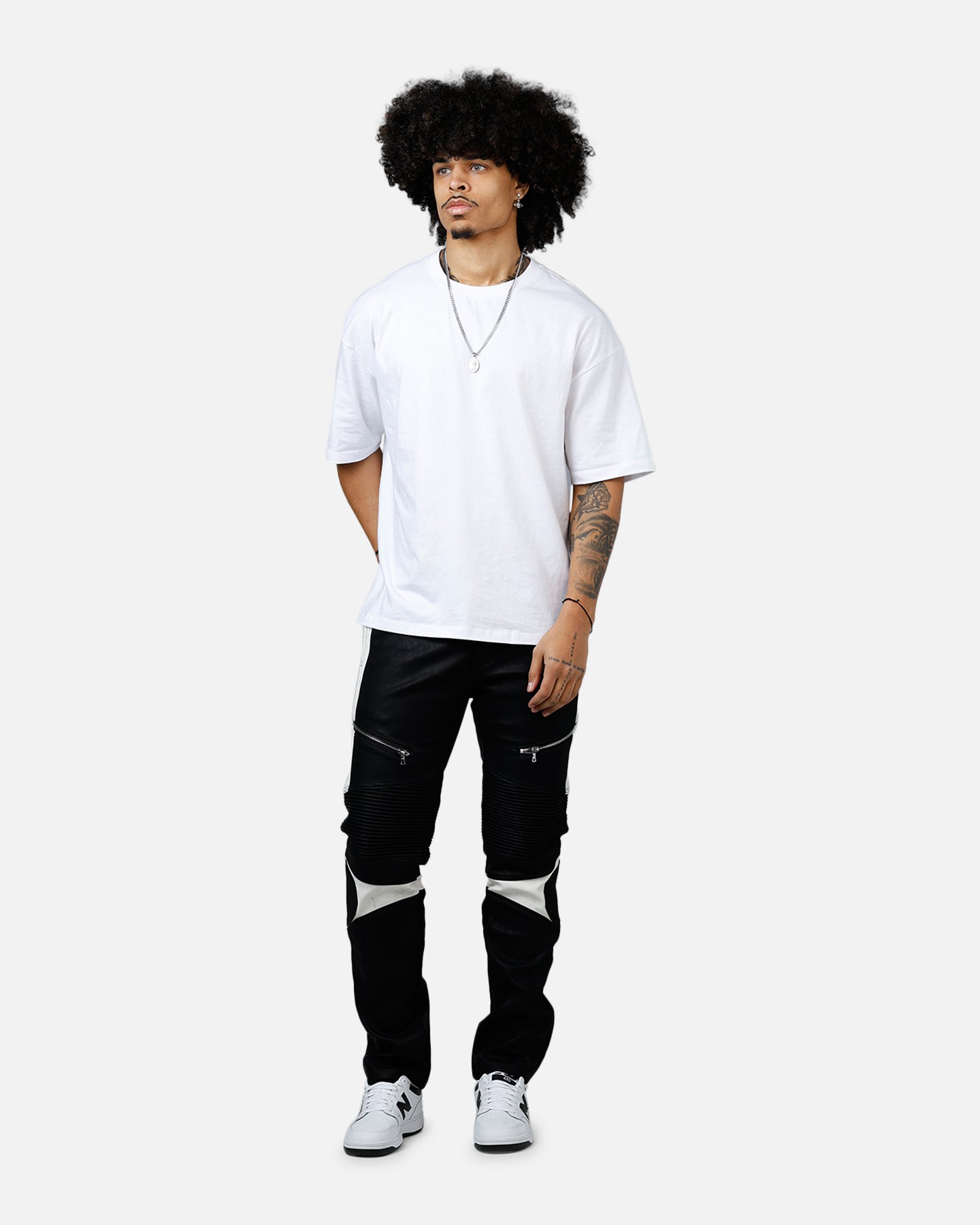 MNML D728 Moto Space Pants Black | Culture Kings US