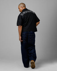 Loiter Chopper Work Shirt Black