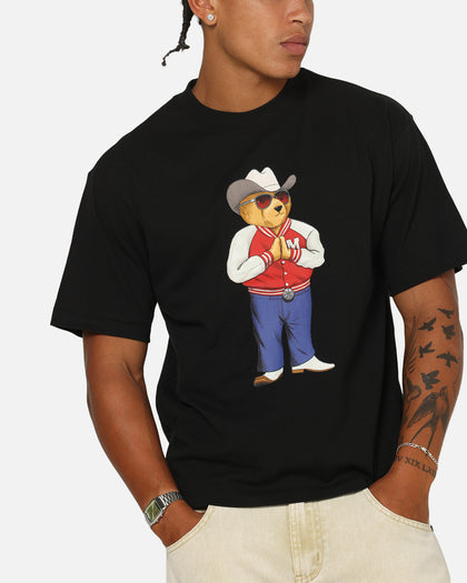 Market Hee-Haw Bear T-Shirt Black