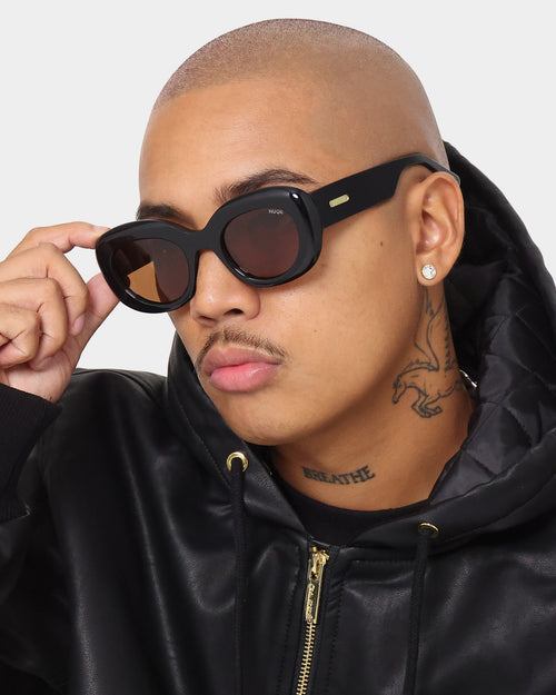 NUQE Daytona Sunglasses Black/Orange