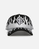 New Era San Francisco Giants 'Metallic Flames' 9FORTY A-Frame Snapback Black/Silver