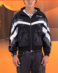 Ed Hardy Dragon Track Jacket Black