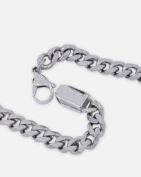 Guess Mainline Vegas 21" Guess Logo 7mm Necklace Silver