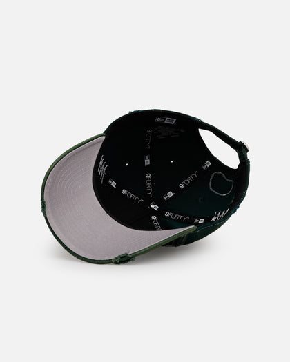 New Era Mexico National Baseball Team 'Distressed And Worn' 9FORTY A-Frame Casual Strapback Green