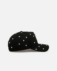 New Era Mexico National Baseball Team 'Black Satin Hearts' 9FORTY A-Frame Snapback Black