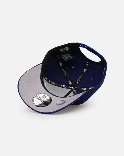 New Era Los Angeles Dodgers 'Visor Embellishment' 9FORTY A-Frame Snapback Official Team Colors