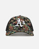 New Era Oakland Athletics 'Black Floral Tapestry' 9FORTY A-Frame Trucker Snapback Tapestry