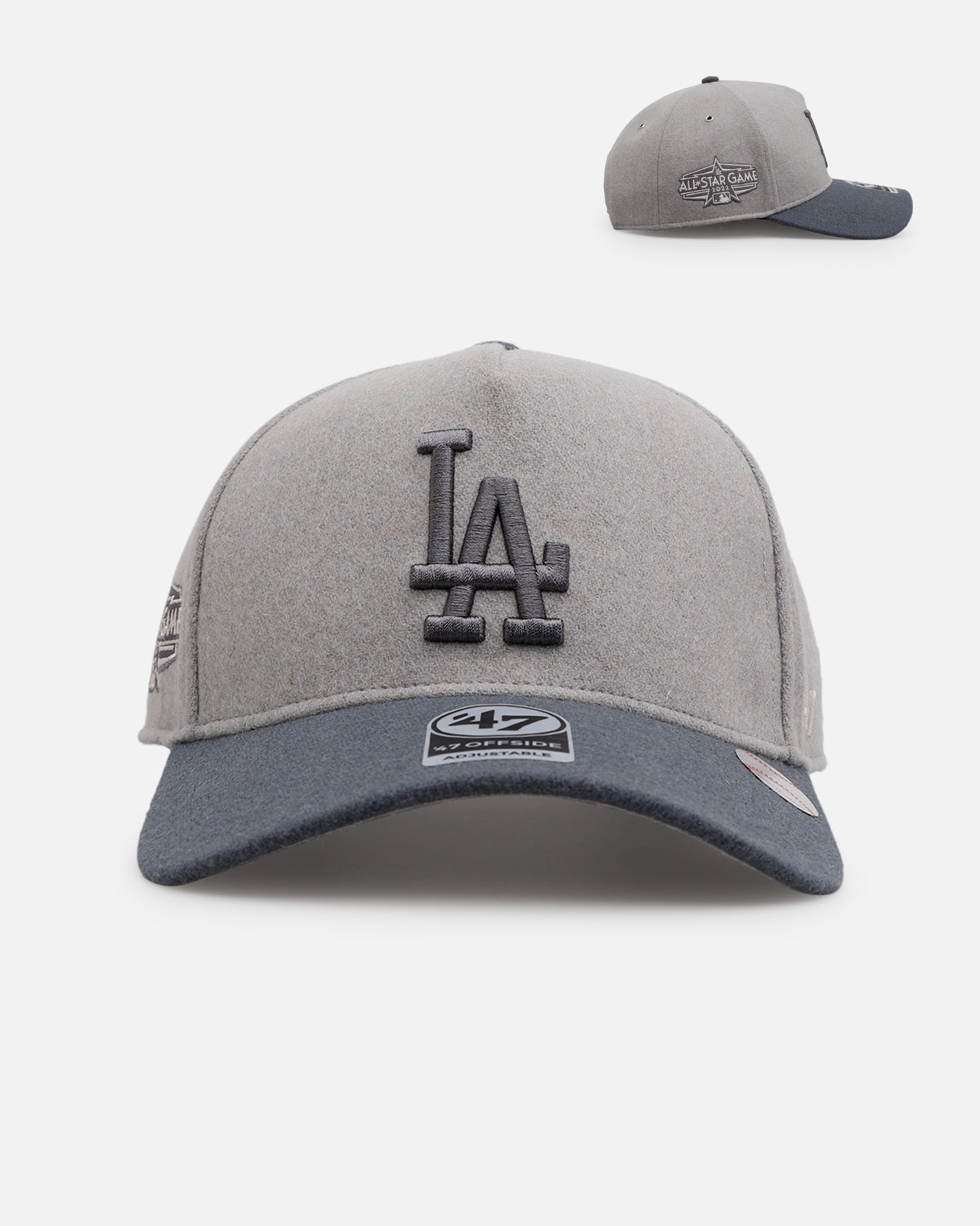 47 Brand Los Angeles Dodgers 'Shades Of Gray' 47 Offside Snapback