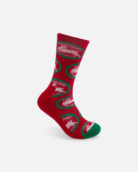 Foot-ies South Sydney Rabbitohs Crew Socks 2 Pack White/Blue