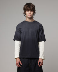 American Thrift Layered T-Shirt Washed Black