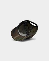 New Era X Culture Kings 9FORTY A-Frame Snapback Camo/Black