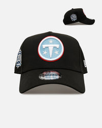 New Era Tennessee Titans 'Black And Team Color' 9FORTY A-Frame Snapback Black/Official Team Color