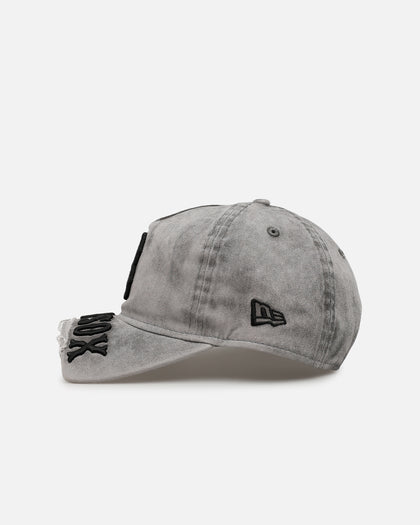 New Era Boston Red Sox 'Cutoff Visor' 9FORTY Snapback Washed Black