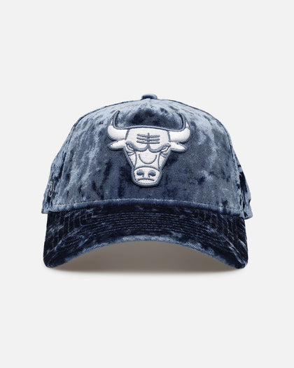 New Era Chicago Bulls 'Crushed Blue Velvet' 9FORTY A-Frame Snapback Blue