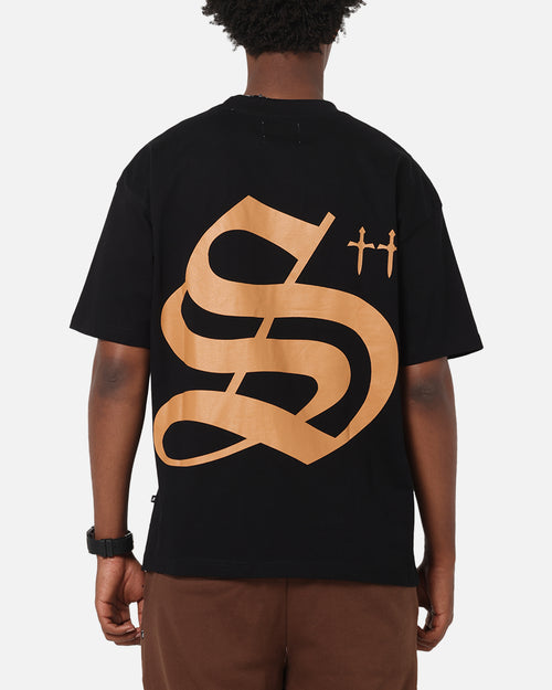 Saint Morta Sacred Script T-Shirt Black