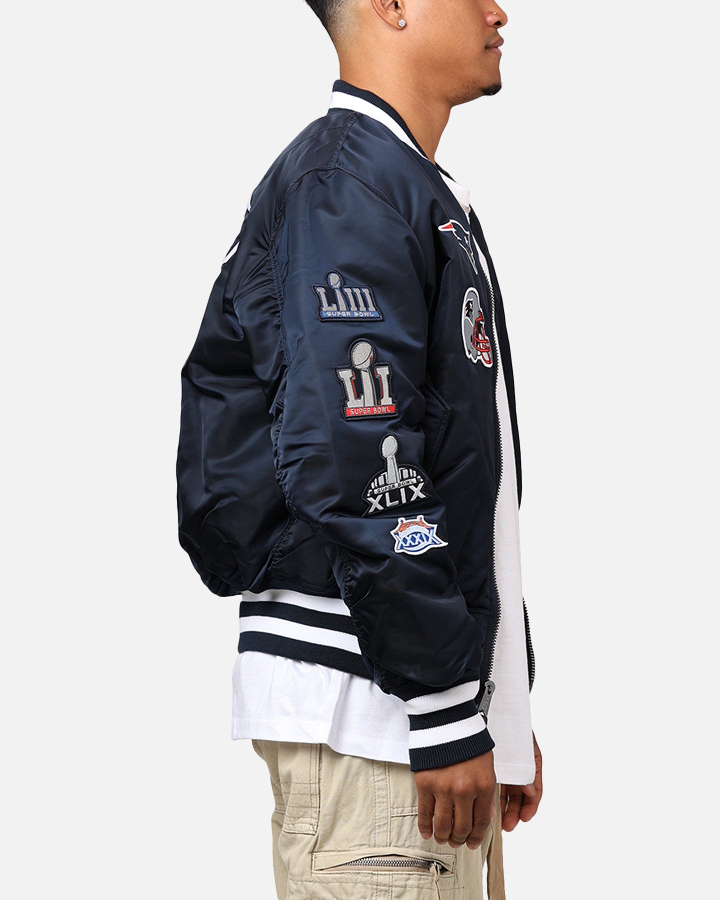 New Era X Alpha Series X NFL New England Patriots MA-1 Bomber