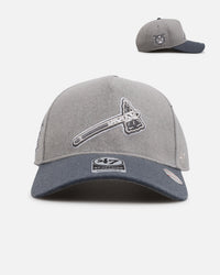 47 Brand Atlanta Braves 'Shades Of Gray' 47 Offside Snapback Cement