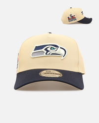 New Era Seattle Seahawks 'Vintage' 9FORTY A-Frame Snapback Vegas Gold