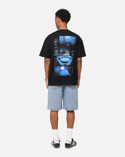 Goat Crew X Solo Leveling Statue Of God Heavy T-Shirt Black