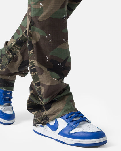 MNML Bootcut Cargo Pants Camo