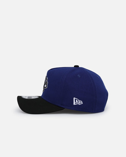 New Era Atlanta Braves 'Royal Reign' 9FORTY A-Frame Snapback Dark Royal/Black