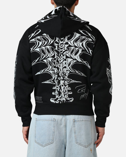 73Studio Rey Mysterio Masked Hoodie Black
