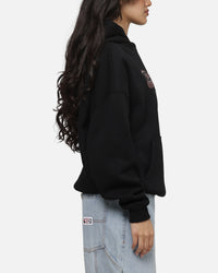 Carre Illusion Hoodie Solid Black