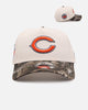 New Era Chicago Bears 'Realtree Visor' 9FORTY A-Frame Snapback Cream/Camo
