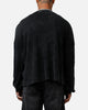 MNML Washed Chopper Thermal Long Sleeve T-Shirt Washed Black