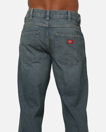 Dickies Thomasville Straight Leg Jeans Khaki Tinted Blue