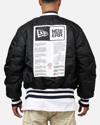 New Era X Alpha Series X NFL Seattle Seahawks MA-1 Bomber Jacket Navy/Black