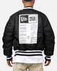 New Era X Alpha Series X NFL Seattle Seahawks MA-1 Bomber Jacket Navy/Black