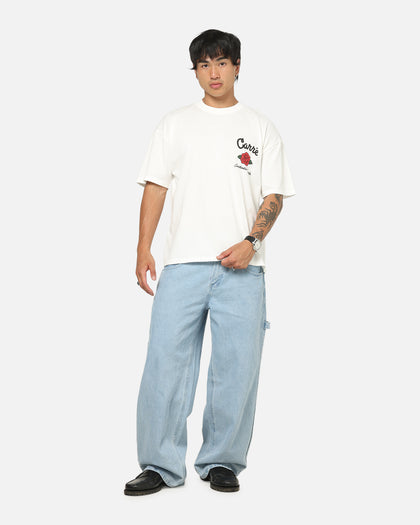 Carre Rose Box T-Shirt Off White