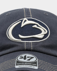 47 Brand Penn State Nittany Lions Trawler '47 Clean Up Strapback Vintage Navy