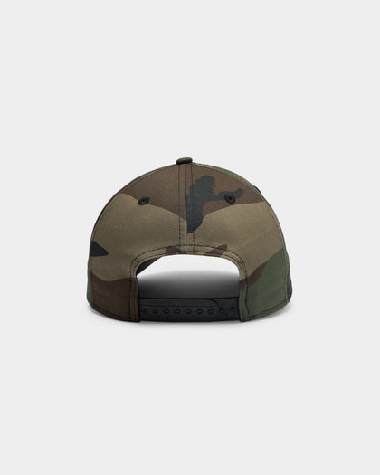 New Era X Culture Kings 9FORTY A-Frame Snapback Camo/Black