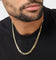 House Of Auric 6.4mm Double Curb Chain 18K Gold Vermeil