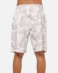 Mitchell & Ness Los Angeles Lakers Snow Camo Authentic Mesh Shorts White