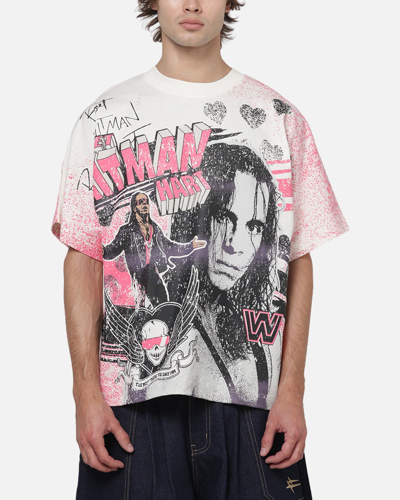 Culture Kings X WWE Bret 'The Hit Man' Hart All Over Print T-Shirt