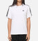 Adidas Women's 3 Stripe T-Shirt White/Black