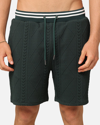 XXIII Danny Knit Shorts Deep Green