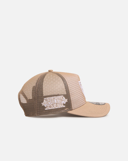 New Era Las Vegas Raiders 'Polychromatic Mesh' 9FORTY A-Frame Snapback Camel