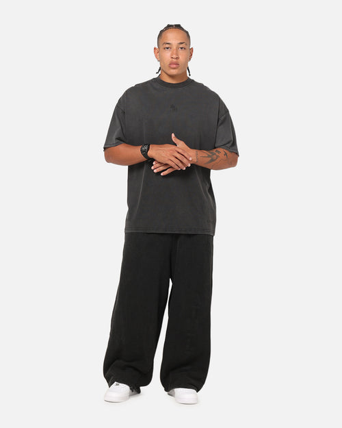Saint Morta Athltc R3 Baggy Sweatpants Washed Black