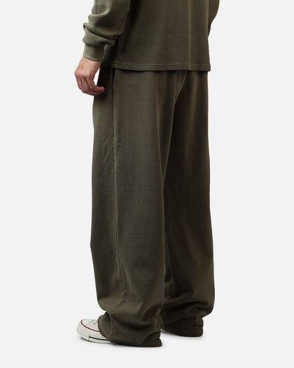 American Thrift Wide Leg Pants Washed Olive