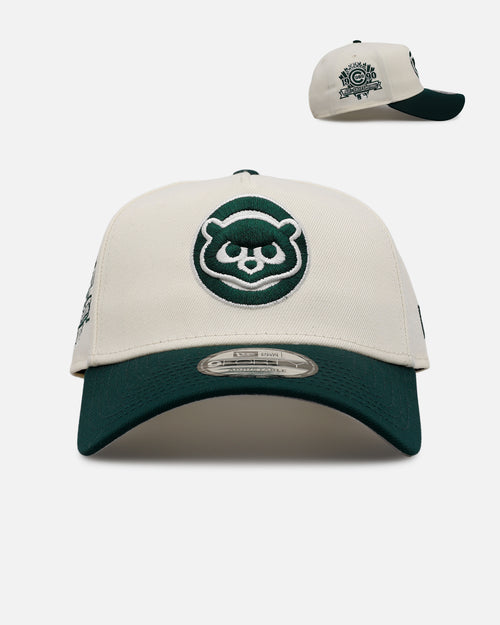 New Era Chicago Cubs 'Evergreen 2.0' 9FORTY A-Frame Snapback Chrome/Dark Green