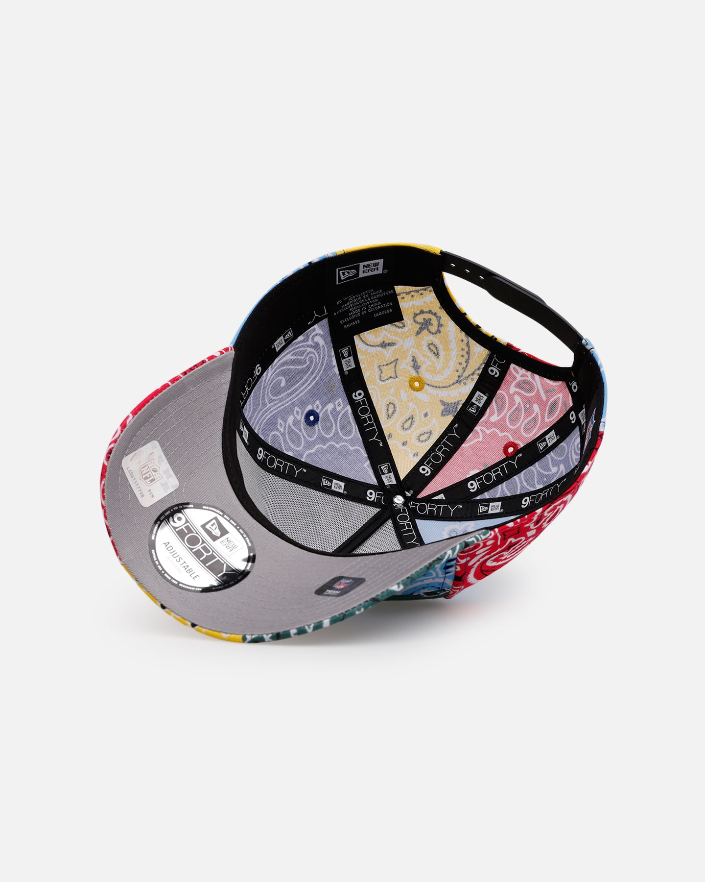New Era Miami Dolphins 'Paisley Patchwork' 9FORTY A-Frame Snapback