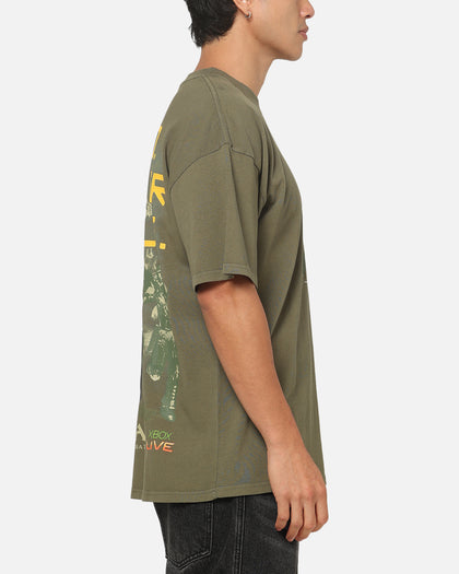 73Studio X Xbox X Halo Not For Angels T-Shirt Military Green