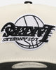 New Era Los Angeles Lakers 'Chrome Black Upside Down Logo' 9FORTY A-Frame Snapback Chrome/Black