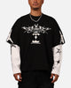 Loiter Seek N Destroy Long Sleeve T-Shirt Vintage Black