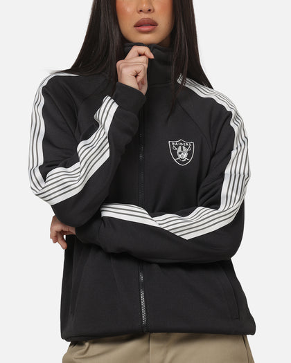 Majestic Athletic Las Vegas Raiders TM Tape Tricot Track Top Slate