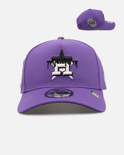 New Era Houston Astros 'Drip 4.0' 9FORTY A-Frame Snapback Purple